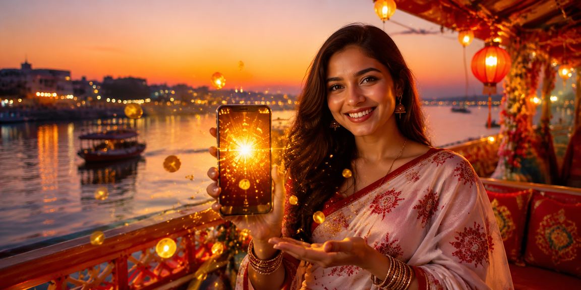 রাজশাহীতে পহেলা বৈশাখের আবহে মোবাইলে bdt881 ব্যবহার করছেন এক ব্যবহারকারী