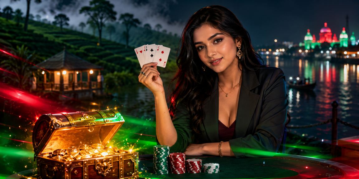 সিলেটে একজন খেলোয়াড় মোবাইলে নিরাপদে গেম উপভোগ করছেন